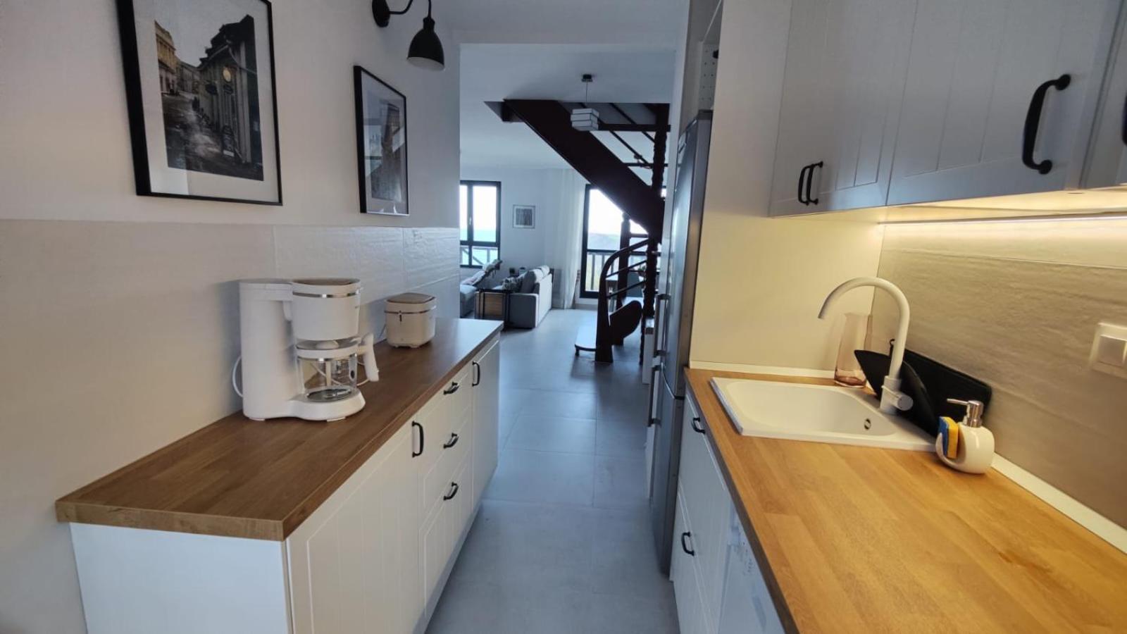 Bonito Duplex Con Vistas Al Mar Apartman Comillas Kültér fotó