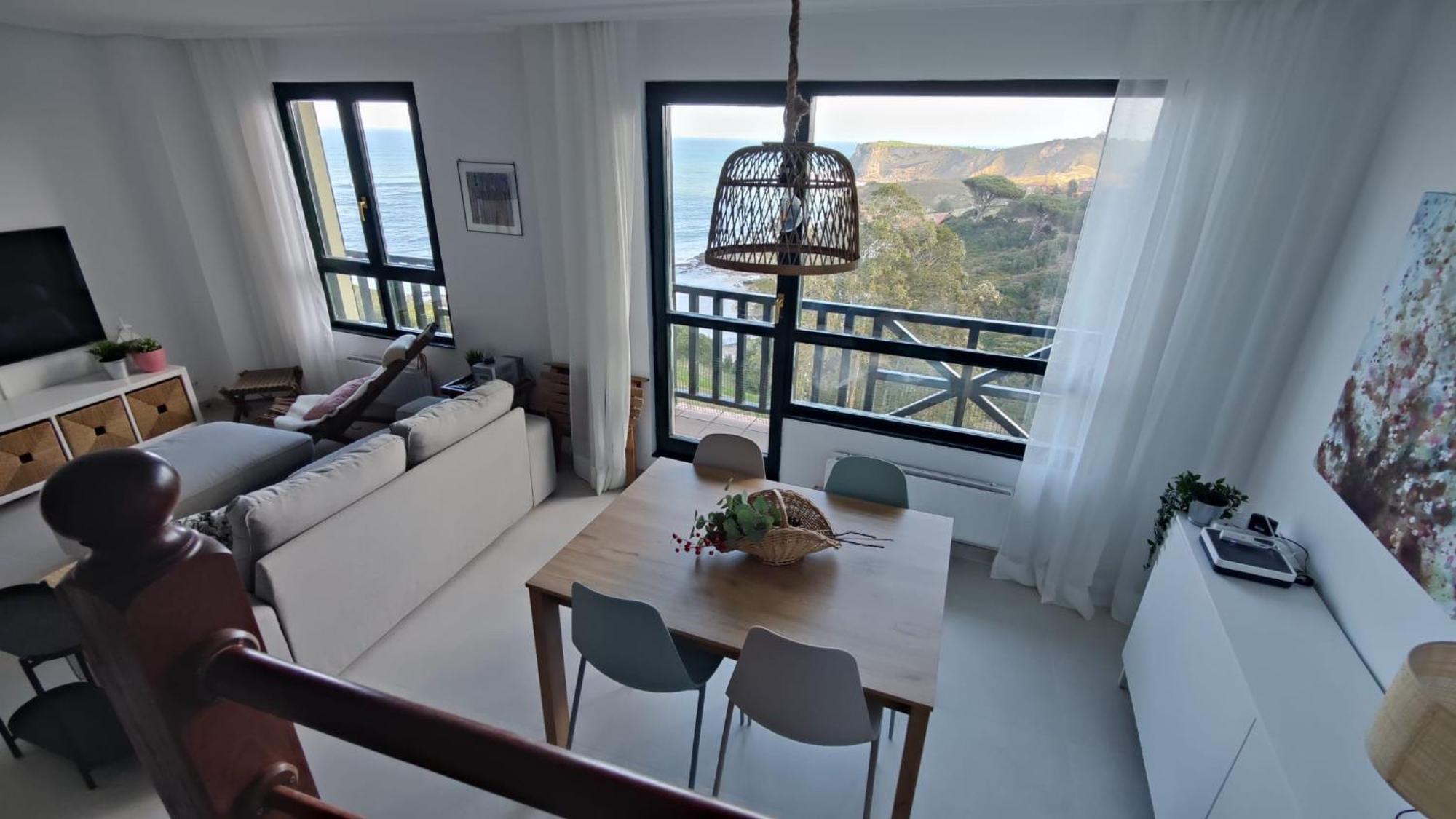 Bonito Duplex Con Vistas Al Mar Apartman Comillas Kültér fotó